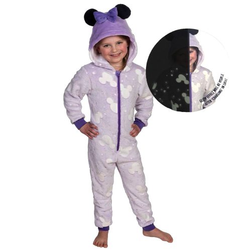 Disney Minnie glow in the dark children's long pajamas, jumpsuit 110/116 cm