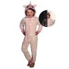 Unicorn glow in the dark children's long pajamas, jumpsuit 122/128 cm