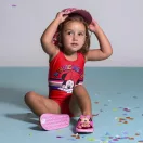 Disney Minnie Pink 3D kids slipper 24/25