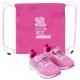 Peppa Pig street shoes with gym bags 26