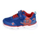 Spiderman Blue LED flashing, light-up street shoe 31