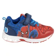 Spiderman Hero LED flashing, light-up street shoes 30