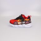 Hot Wheels Fire LED flashing light-up street shoes 27