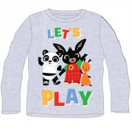  Bing Play Grey children's long sleeve shirt 5 years / 110 cm