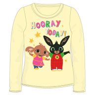   Bing Hooray Yellow children's long sleeve t-shirt 2 years / 92 cm