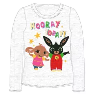   Bing Hooray Grey kids' long-sleeve t-shirt 5 years / 110 cm