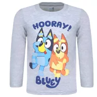   Bluey Hooray! Grey children's long-sleeve top, 2 years / 92 cm