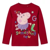   Peppa Pig Something New Red children's long sleeve top, 6 years / 116 cm