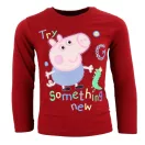 Peppa Pig Something New Red children's long sleeve top, 6 years / 116 cm