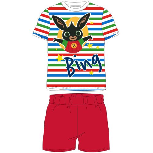 Bing Striped children's short pajamas 116 cm