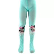   Disney Minnie Dots Green children's tights 4 - 5 years / 104 - 110 cm
