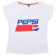 Pepsi White women's short t-shirt, top XS