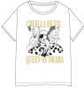 Disney 101 Dalmatians, Cruella women short sleeve t-shirt, top L