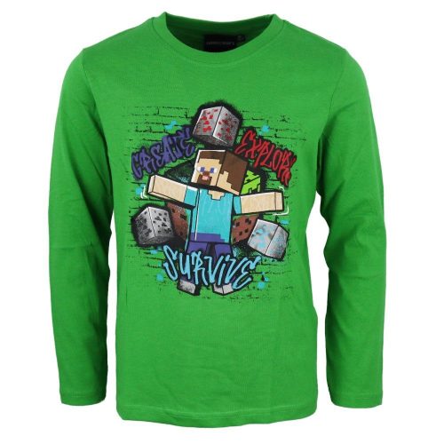 Minecraft kids long sleeve T-shirt, top 10 years