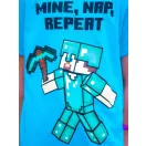 Minecraft children's short pajamas 8 years