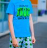 Minecraft kids short pajamas 12 years