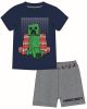 Minecraft kids short pajamas 6 years