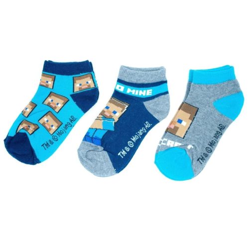 Minecraft children's no-show socks 35/38