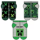 Minecraft kids low cut socks 23/26