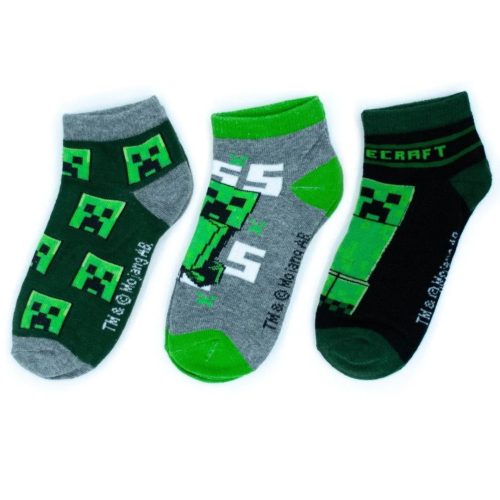 Minecraft children's no-show socks 31/34
