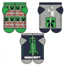 Minecraft children's no-show socks 27/30