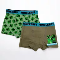 Minecraft children's boxer shorts 2 pieces/pack 6 years
