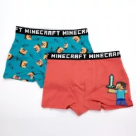 Minecraft kids' boxer shorts 2 pieces/package 8 years