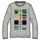 Minecraft children's long sleeve t-shirt, top 8 years