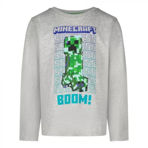Minecraft kids long sleeve t-shirt, top 10 years