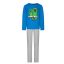 Minecraft TNT Blue children's long pajamas 10 years / 140 cm