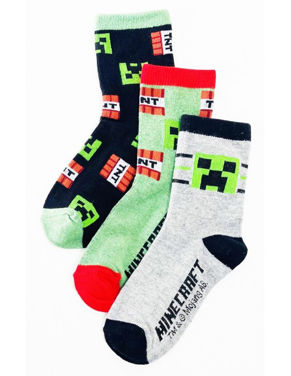 Minecraft Danger kids socks 31 34 Javoli Disney Online Store Javol