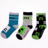 Minecraft Mobs kids socks 27/30