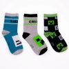 Minecraft Mobs kids socks 27/30