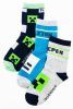 Minecraft Mobs kids socks 27/30