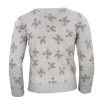 Minecraft Grey children's knitted sweater 8 years