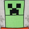 Minecraft Grey children's knitted sweater 8 years
