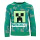 Minecraft Green children's knit sweater 8 years