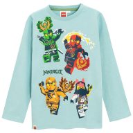   Lego Ninjago Battle Blue children's long-sleeve t-shirt, top 3 years / 98 cm