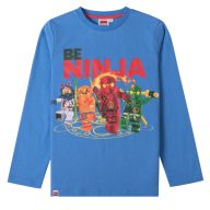   Lego Be Ninja Blue Ninjago children's long-sleeve shirt, top 3 years / 98 cm