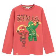   Lego Be Ninja Red Ninjago kids' long-sleeve t-shirt, top 3 years / 98 cm