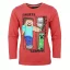 Minecraft Create Red children's long sleeve shirt, top 6 years / 116 cm