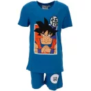 Dragon Ball Saiyan Blue children's short pajamas 6 years / 116 cm