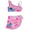 Disney Lilo and Stitch Tropic Pink kids' bikini and sarong set 4/5 years