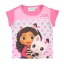 Gabby's Dollhouse Pandy Pink children's short shirt, top 6 years