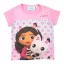Gabby's Dollhouse Pandy Light Pink  Pandy Light Pink kids short t-shirt, top 3 years