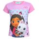 Gabby's Dollhouse Pandy Light Pink  Pandy Light Pink kids' short t-shirt, top 5 years