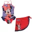 Disney Minnie Chic children's swimsuit and sarong set 5 - 6 years / 110 - 116 cm