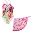 Disney Princess Regal children's swimsuit and sarong set 5 - 6 years / 110 - 116 cm