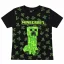 Minecraft Creeper children's short sleeved top, 8 years / 128 cm