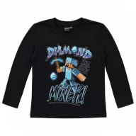   Minecraft Diamond Power children's long-sleeve shirt, top 8 years / 128 cm